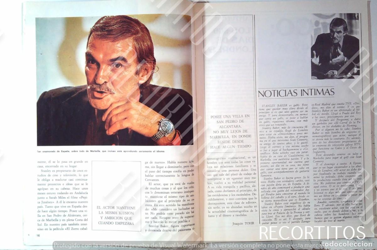 M&uacute;sica de colecci&oacute;n: STANLEY BAKER EN DIRECTISIMO