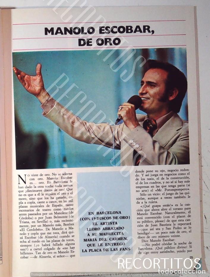 M&uacute;sica de colecci&oacute;n: EN DIRECTISIMO MANOLO ESCOBAR