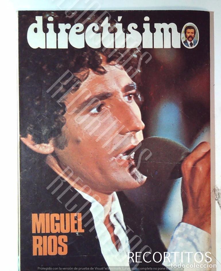 M&uacute;sica de colecci&oacute;n: MIGUEL RIOS LA MARA&Ntilde;A EN DIRECTISIMO