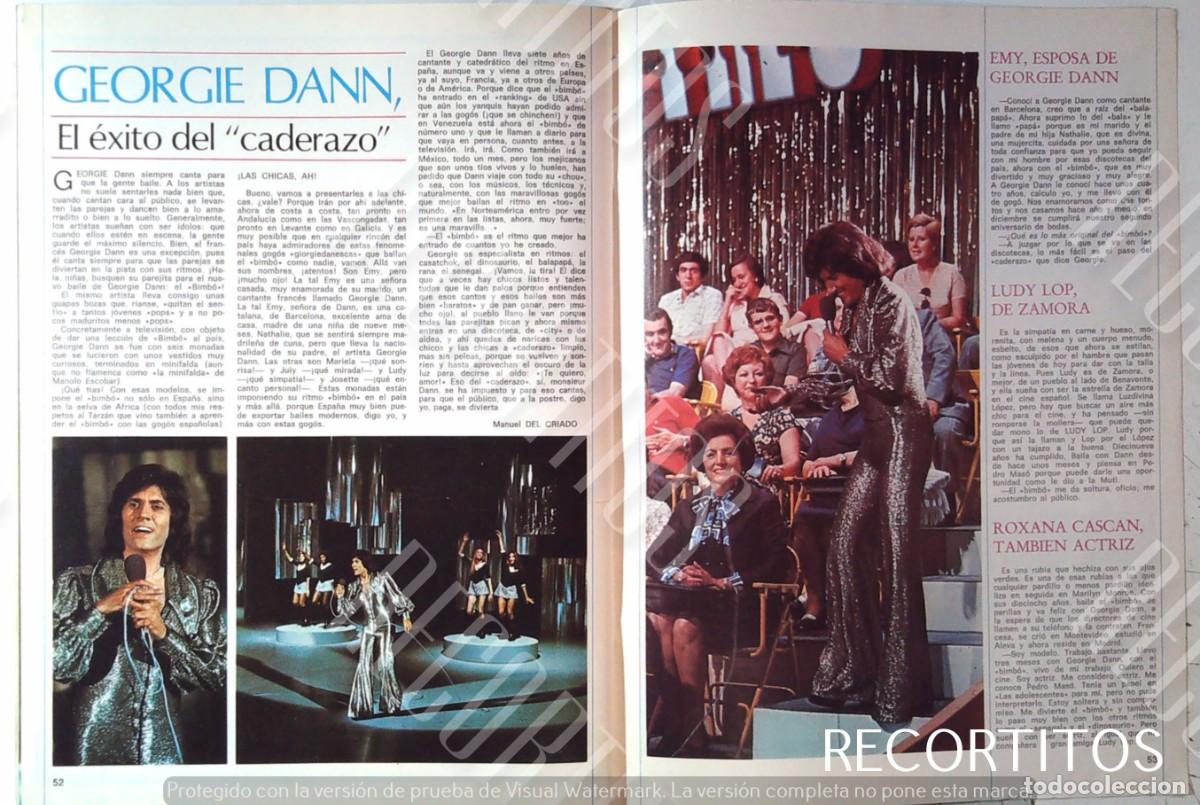M&uacute;sica de colecci&oacute;n: GEORGIE DANN BIMBO EN DIRECTISIMO