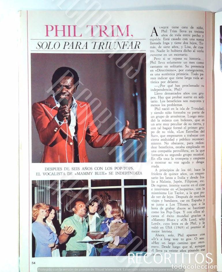 M&uacute;sica de colecci&oacute;n: PHIL TRIM EN DIRECTISIMO