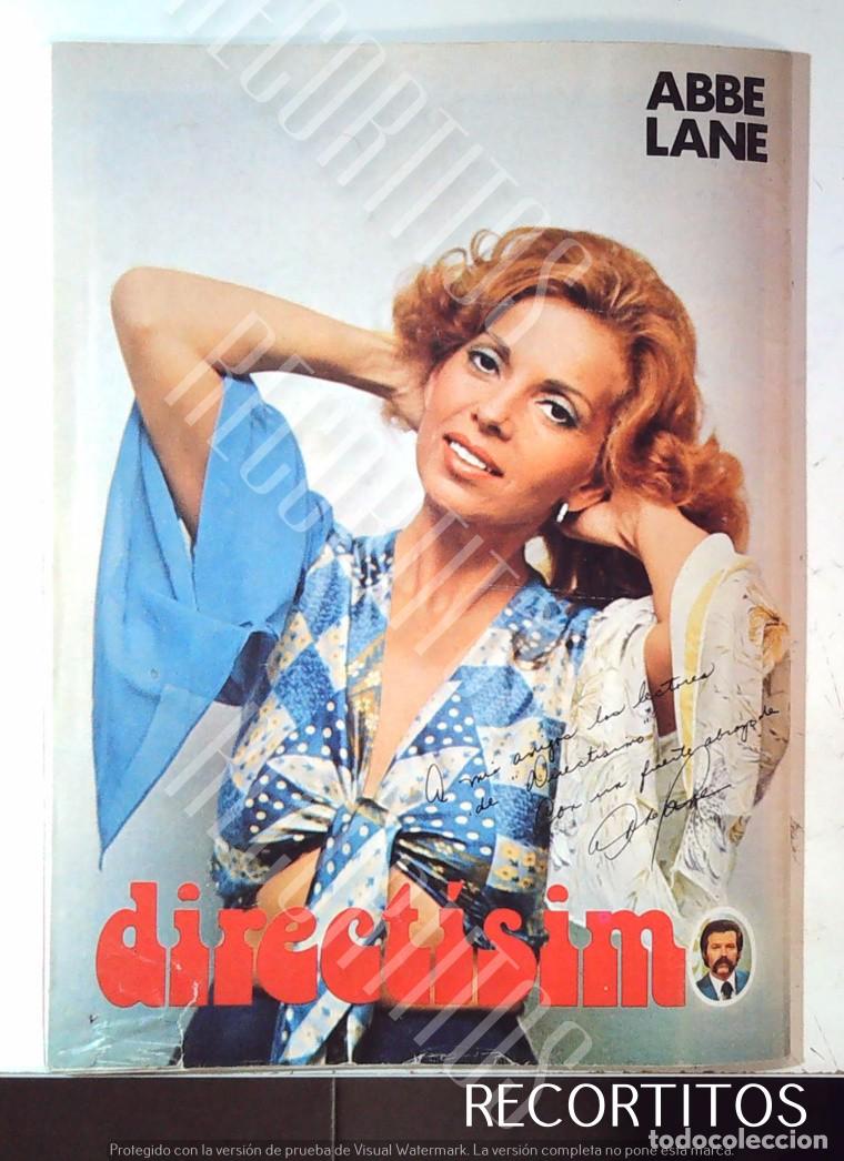 M&uacute;sica de colecci&oacute;n: PIN UP ABBE LANE EN DIRECTISIMO