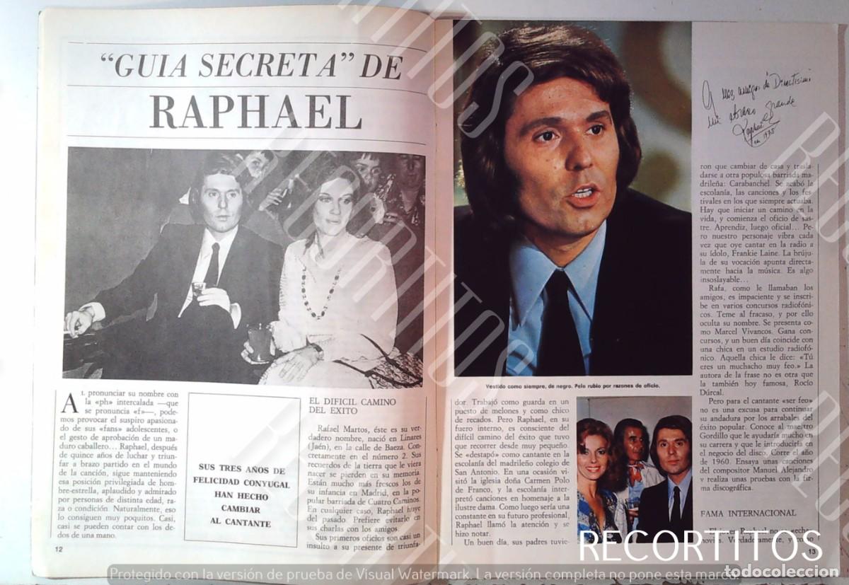 M&uacute;sica de colecci&oacute;n: RAPHAEL NATALIA FIGUEROA ABBE LANE