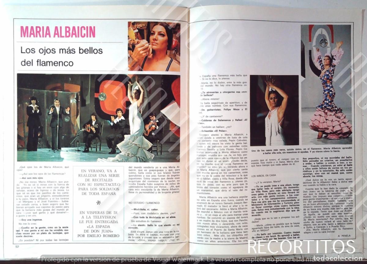 M&uacute;sica de colecci&oacute;n: MARIA ALBAICIN BAILA EN DIRECTISIMO