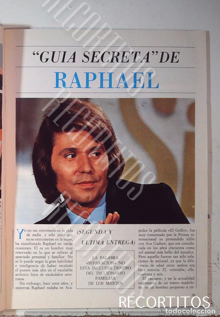 M&uacute;sica de colecci&oacute;n: RAPHAEL NATALIA FIGUEROA DIRECTISIMO