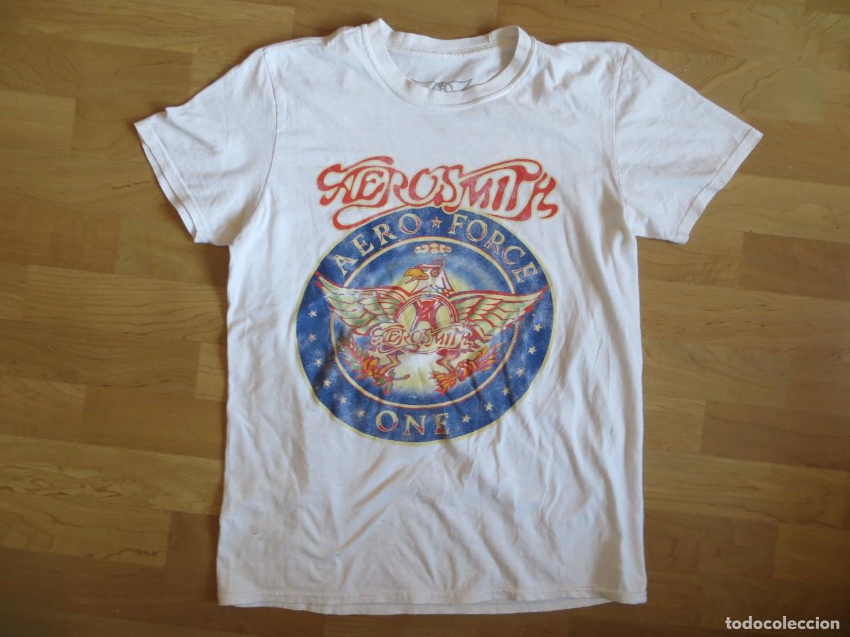 M&uacute;sica de colecci&oacute;n: AEROSMITH: CAMISETA VINTAGE OFICIAL MERCHANDISING