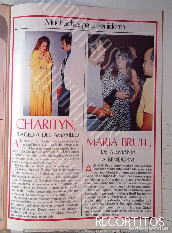 M&uacute;sica de colecci&oacute;n: FESTIVAL DE BENIDORM CHARITYN MARIA BRULLJUAN CAMACHO BRAULIO ROSA DE ALBA