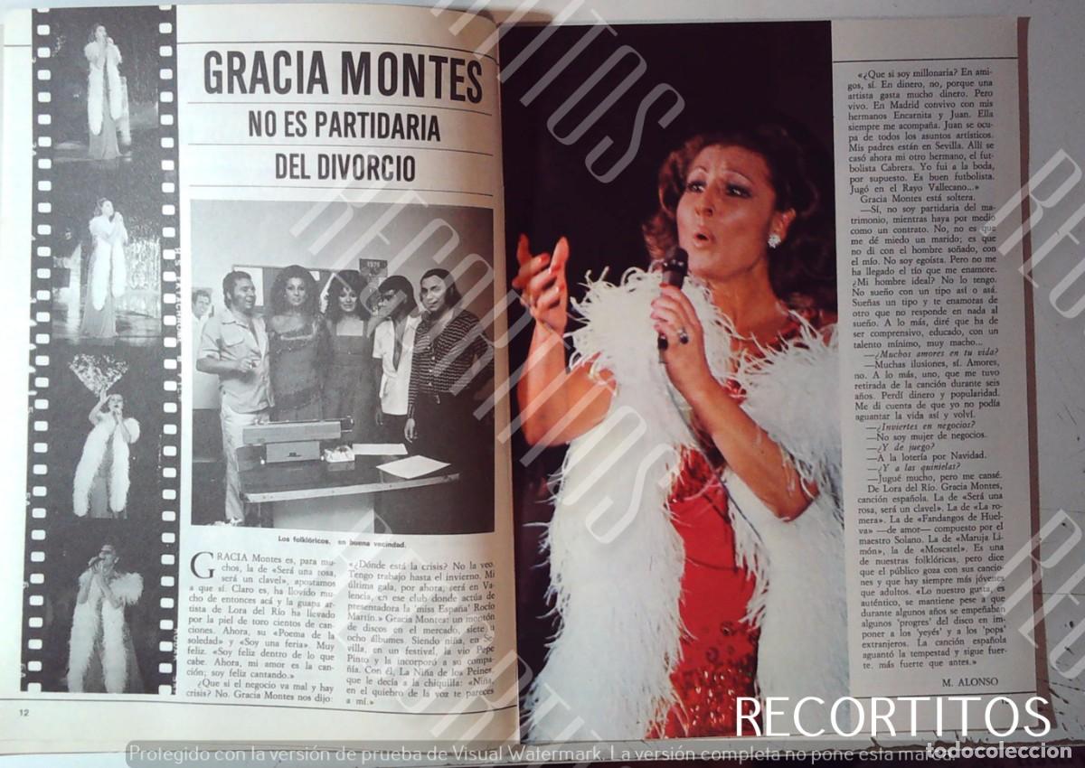 M&uacute;sica de colecci&oacute;n: GRACIA MONTES MAXIMO VALVERDE