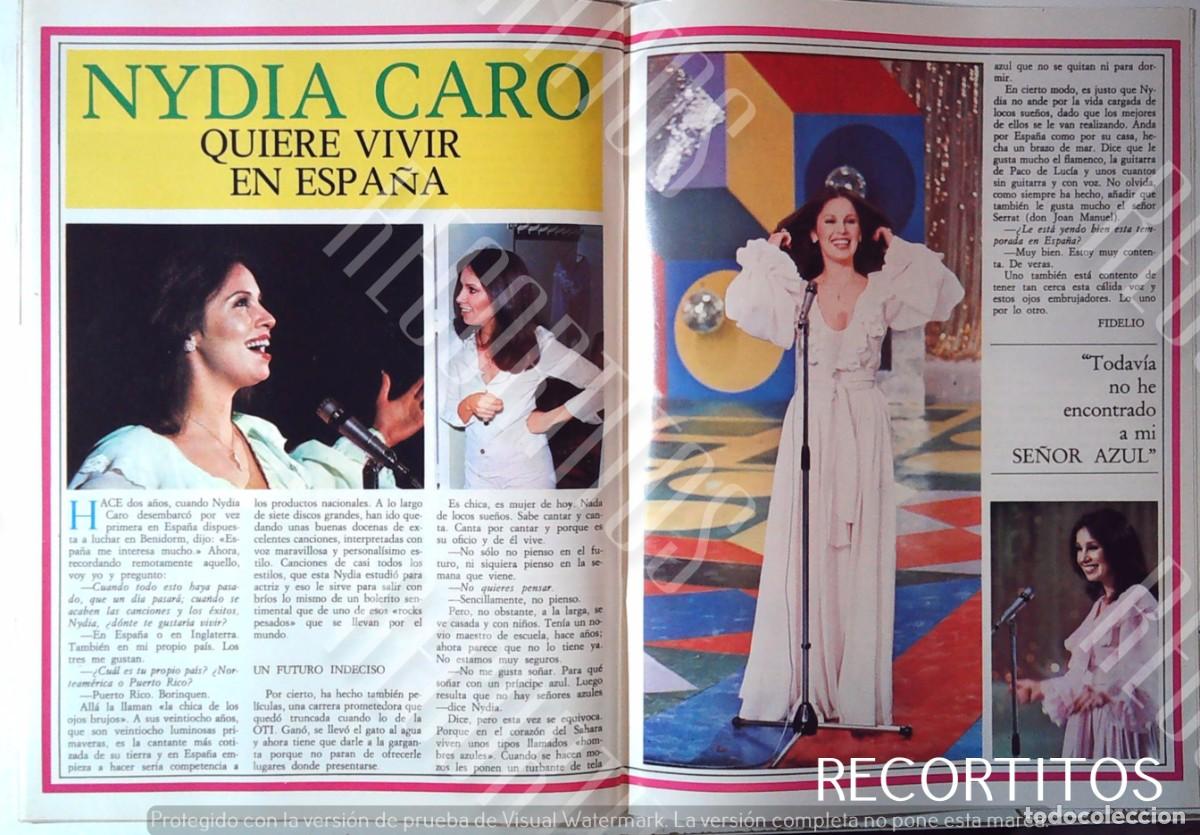 M&uacute;sica de colecci&oacute;n: NYDIA CARO EN ESPA&Ntilde;A DIRECTISIMO