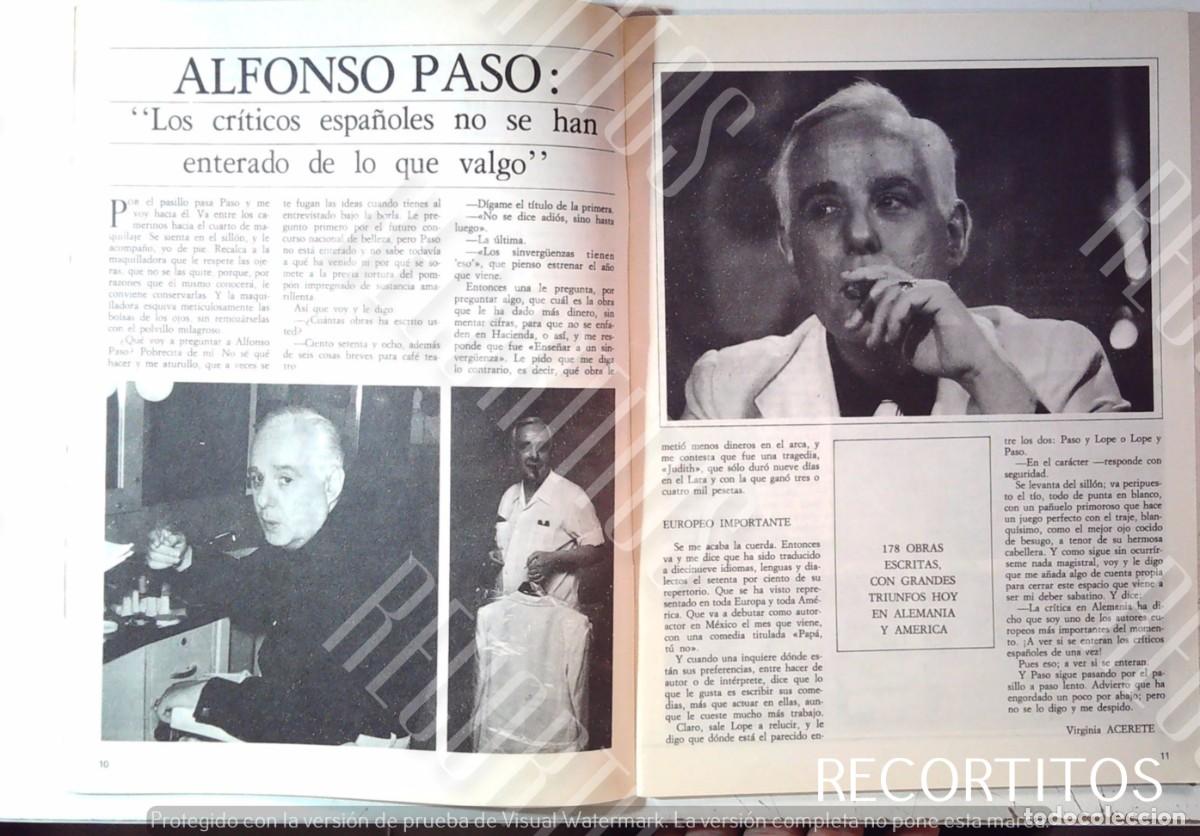 M&uacute;sica de colecci&oacute;n: ALFONSO PASO EN DIRECTISIMO