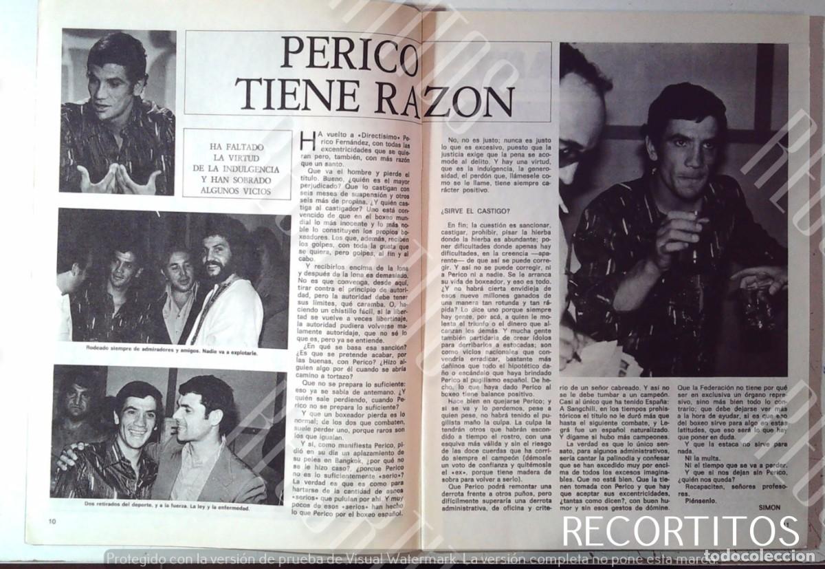M&uacute;sica de colecci&oacute;n: PERICO FERNANDEZ BOXEO