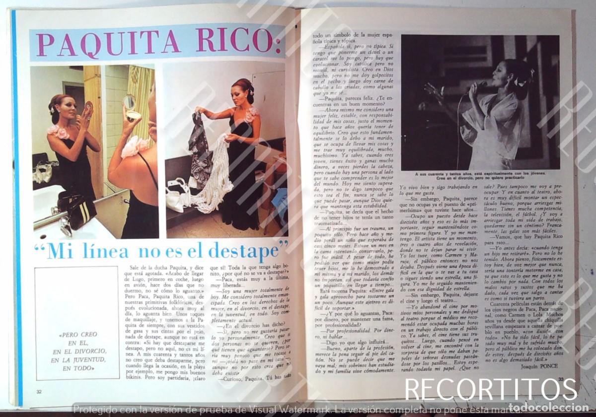 M&uacute;sica de colecci&oacute;n: PAQUITA RICO EN DIRECTISIMO MARIA DE LAS MERCEDES