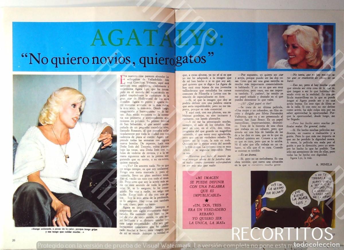 M&uacute;sica de colecci&oacute;n: AGATA LYS AGATHA LIS