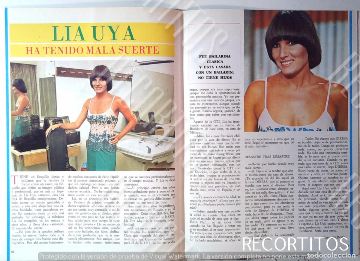 M&uacute;sica de colecci&oacute;n: LIA UYA EN DIRECTISIMO LA OTI