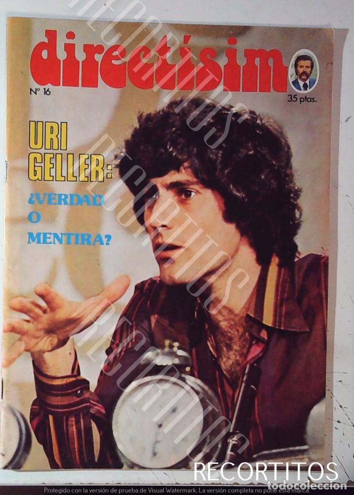M&uacute;sica de cole&ccedil;&atilde;o: RECORTE PORTADA URI GELLER DMANOLO GALVAN