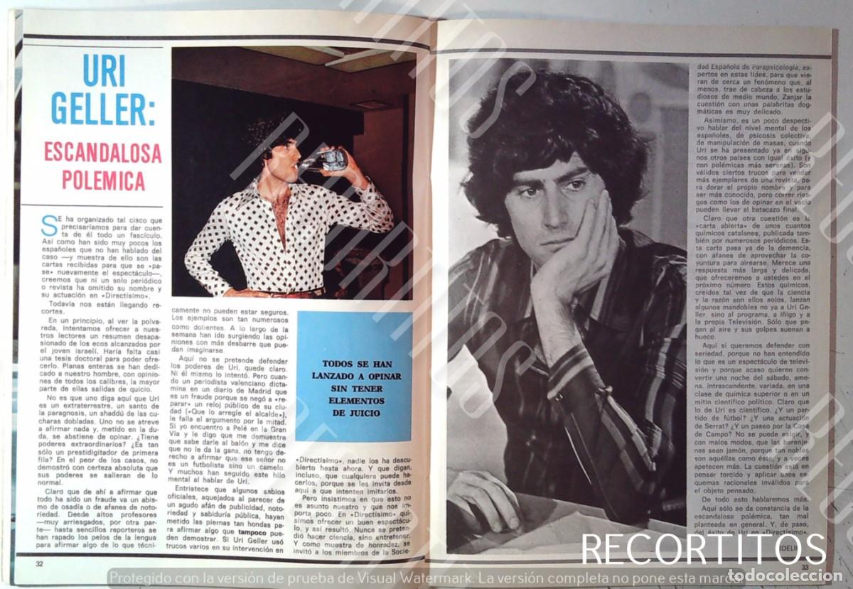 M&uacute;sica de colecci&oacute;n: URI GELLER 1975 URI GELLER