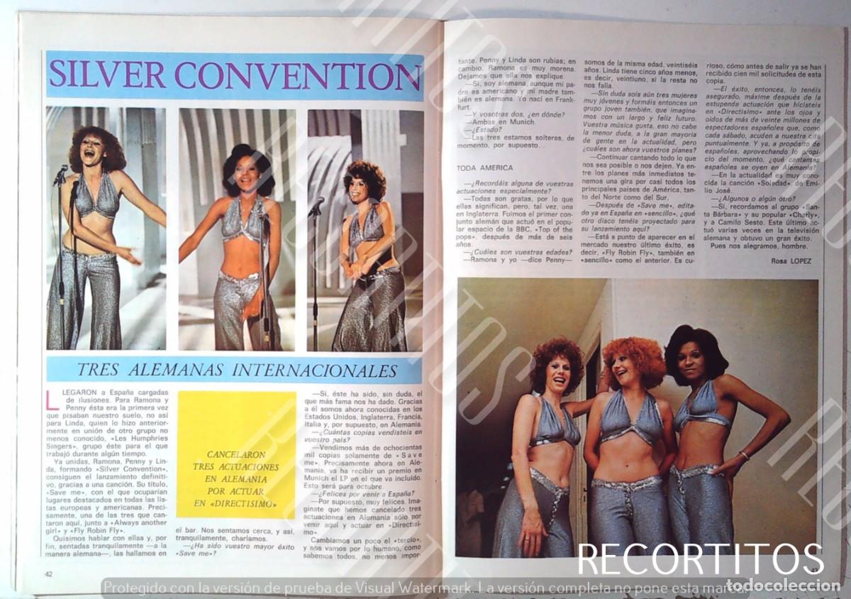 M&uacute;sica de colecci&oacute;n: SILVER CONVENTION ISABEL PANTOJA JUNIOR