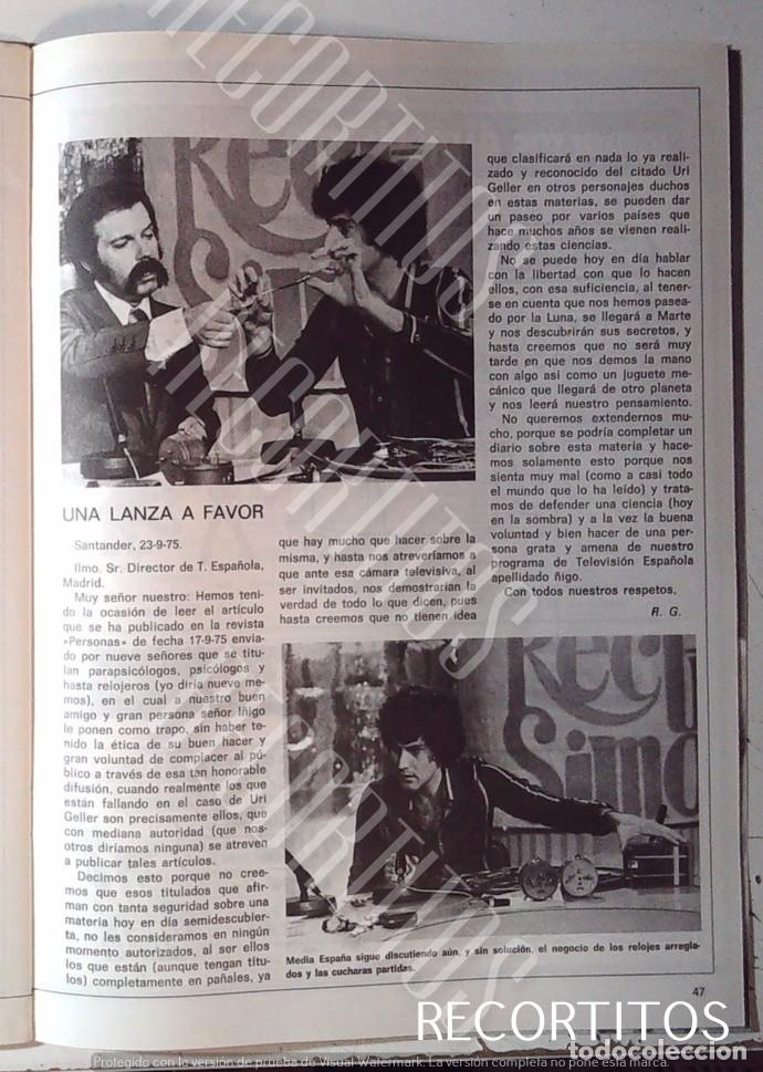 M&uacute;sica de colecci&oacute;n: URI GELLER 1975 URI GELLER