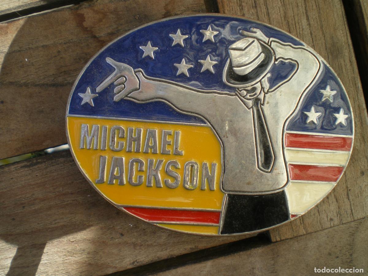 M&uacute;sica de colecci&oacute;n: GRAN HEBILLA CINTURON MICHAEL JACKSON - Foto 1