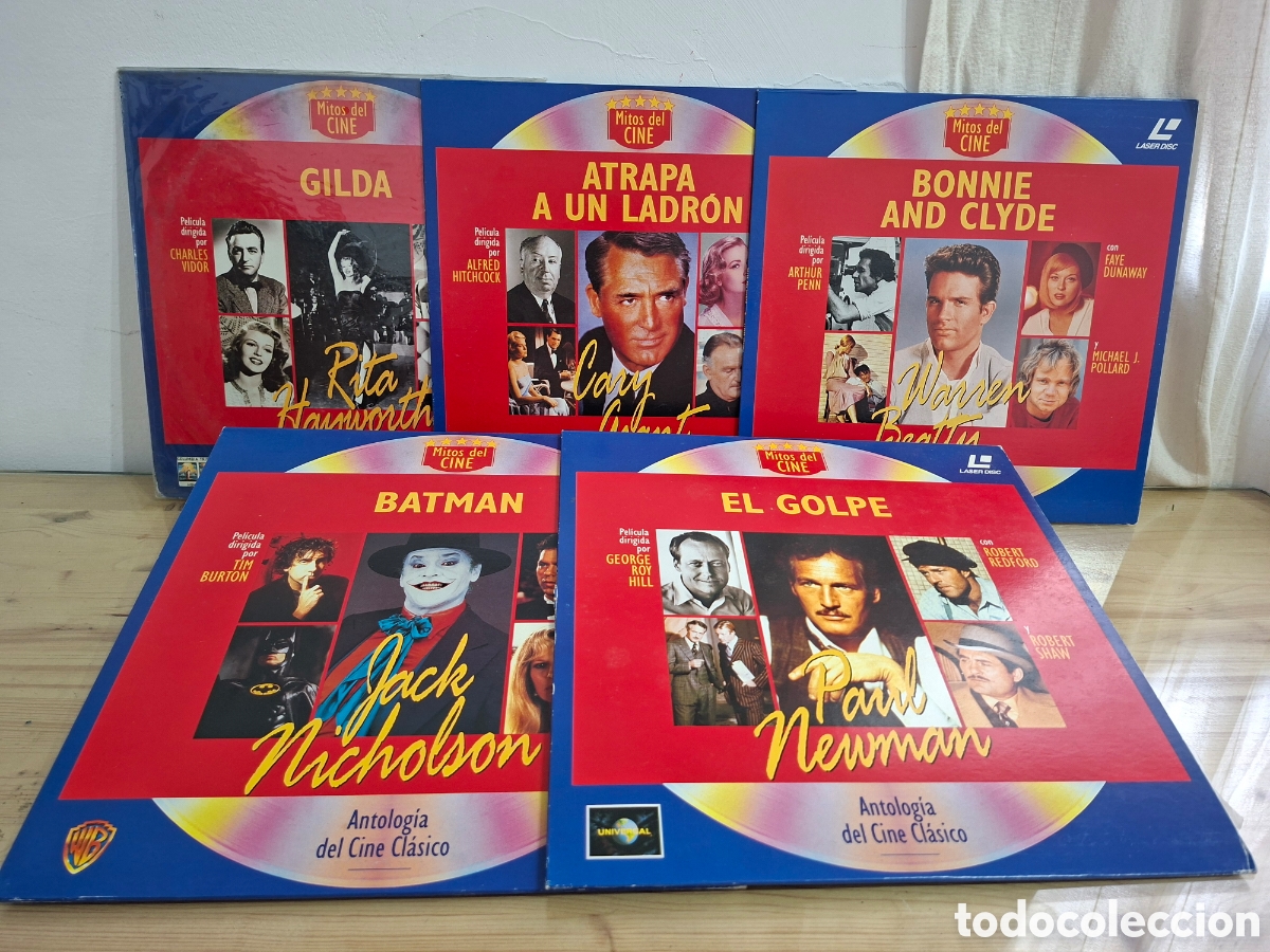 M&uacute;sica de colecci&oacute;n: 5 laserdisc de cine cl&aacute;sico