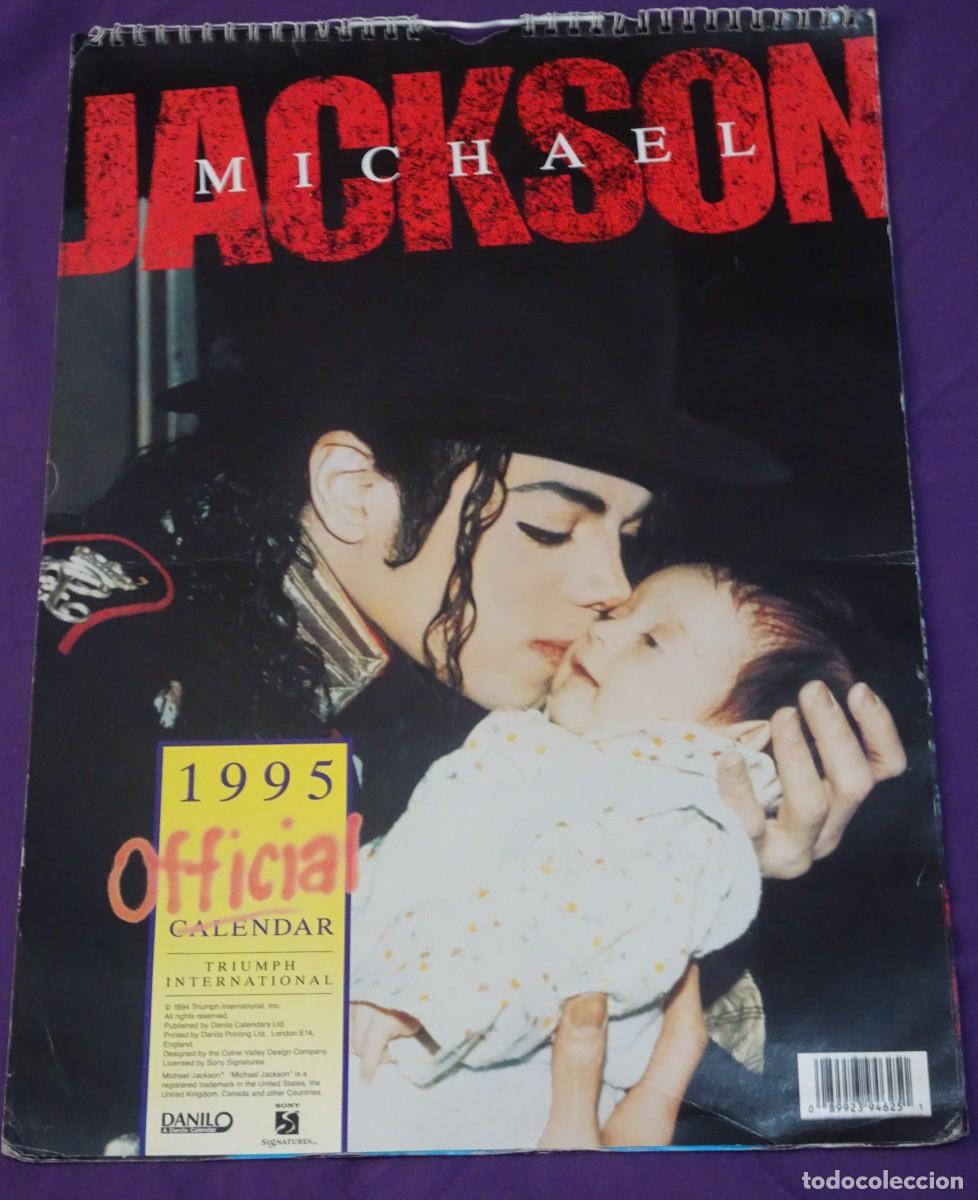 M&uacute;sica de colecci&oacute;n: CALENDARIO OFICIAL PARED, MICHAEL JACKSON 1995, TAMA&Ntilde;O GRANDE, VER FOTOS