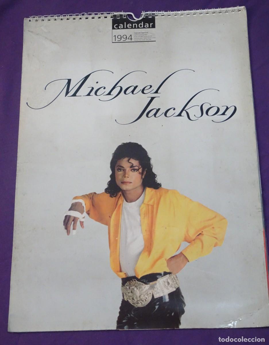 M&uacute;sica de colecci&oacute;n: CALENDARIO OFICIAL PARED, MICHAEL JACKSON 1994, TAMA&Ntilde;O GRANDE, VER FOTOS