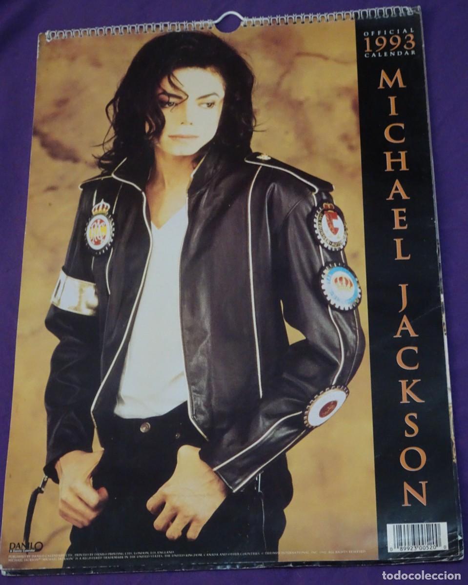 M&uacute;sica de colecci&oacute;n: CALENDARIO OFICIAL PARED, MICHAEL JACKSON 1993, TAMA&Ntilde;O GRANDE, VER FOTOS