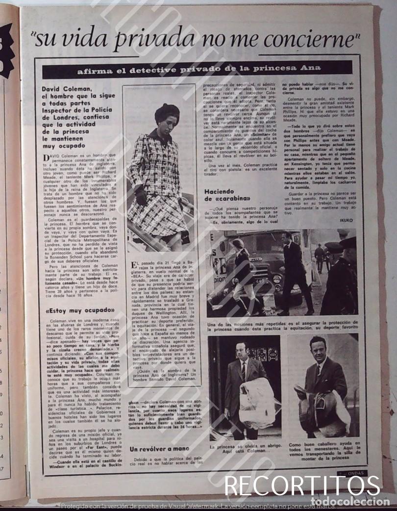 M&uacute;sica de colecci&oacute;n: LA PRINCESA ANA DE INGLATERRA COLEMAN EN ESPA&Ntilde;A