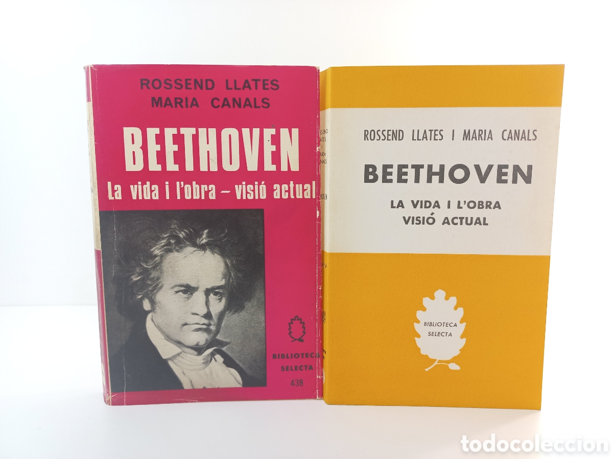 M&uacute;sica de colecci&oacute;n: Beethoven. Rossend Llates. Maria Canals. Selecta, primera edici&oacute;n, 1970. M&uacute;sica.