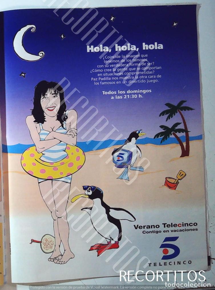 M&uacute;sica de colecci&oacute;n: VERANO EN TELE CINCO 5 PAZ PADILLA