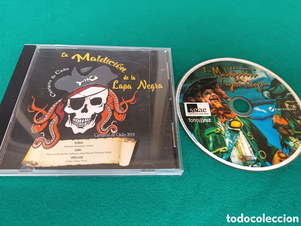 M&uacute;sica de colecci&oacute;n: LA MALDICI&Oacute;N DE LA LAPA NEGRA - CHIRIGOTA DE C&Aacute;DIZ -