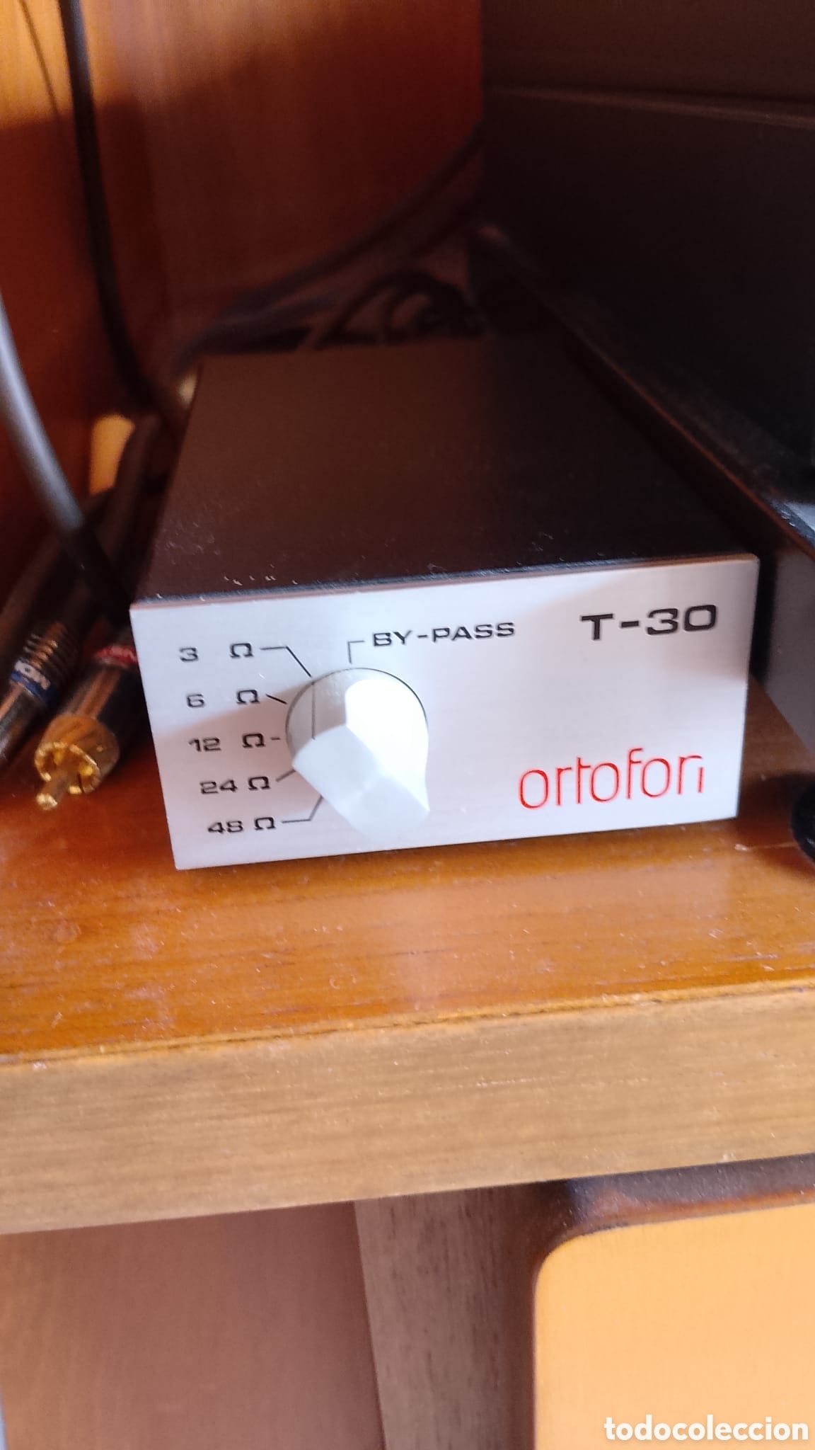 M&uacute;sica de colecci&oacute;n: Ortofon T-30 Transformador Step Up