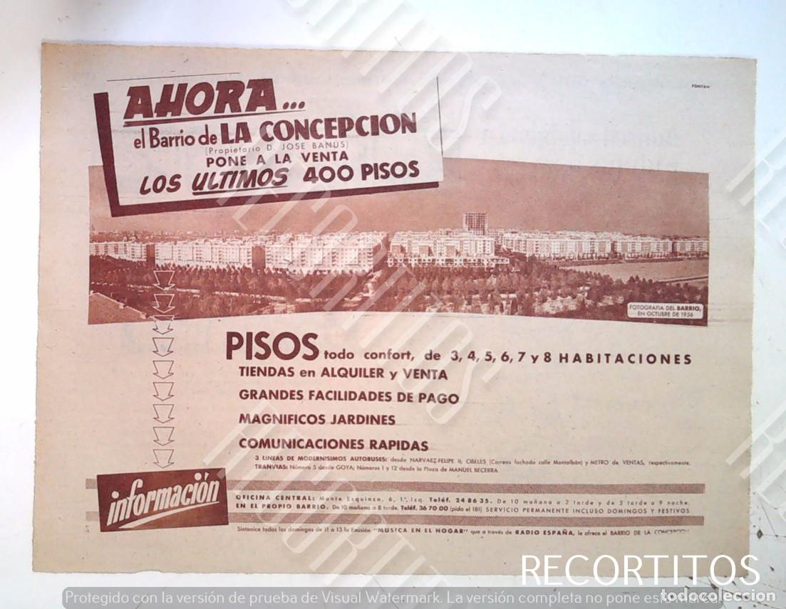 M&uacute;sica de colecci&oacute;n: JOSE BANUS BARRIO DE LA CONCEPCION ANUNCIO PUBLICIDAD PIRELLI GOMA ESPUMA