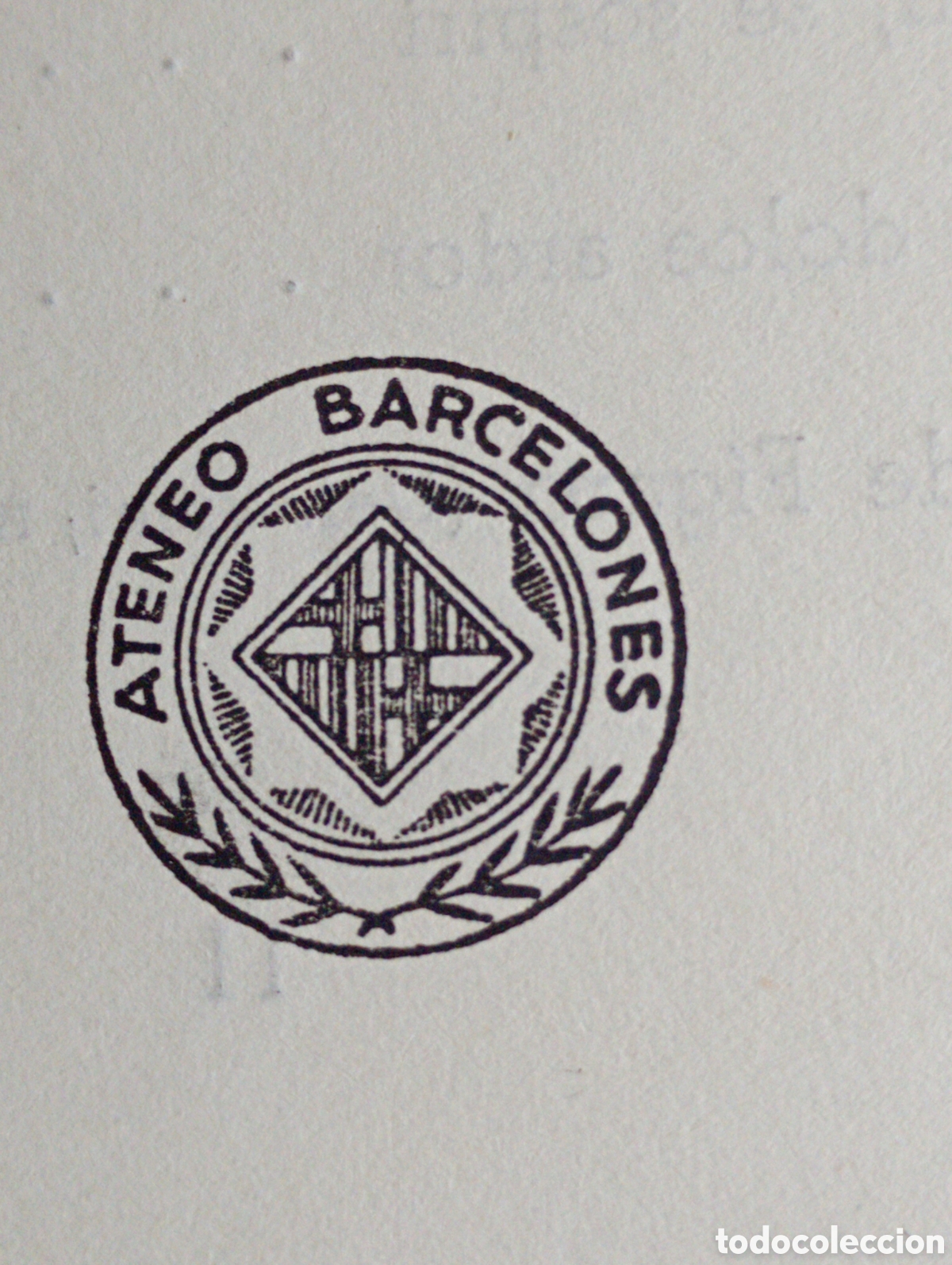 Musica di collezione: ATENEO BARCELONES EX Y ALUMNOS CONSERVATORIO LICEO CON J. EGEA Y MONTSERRAT BR&Uacute; AUT&Oacute;GRAFO