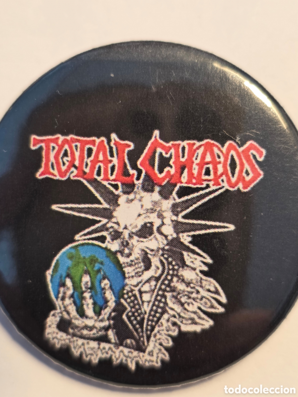 M&uacute;sica de colecci&oacute;n: CHAPA BANDA TOTAL CHAOS..38mm