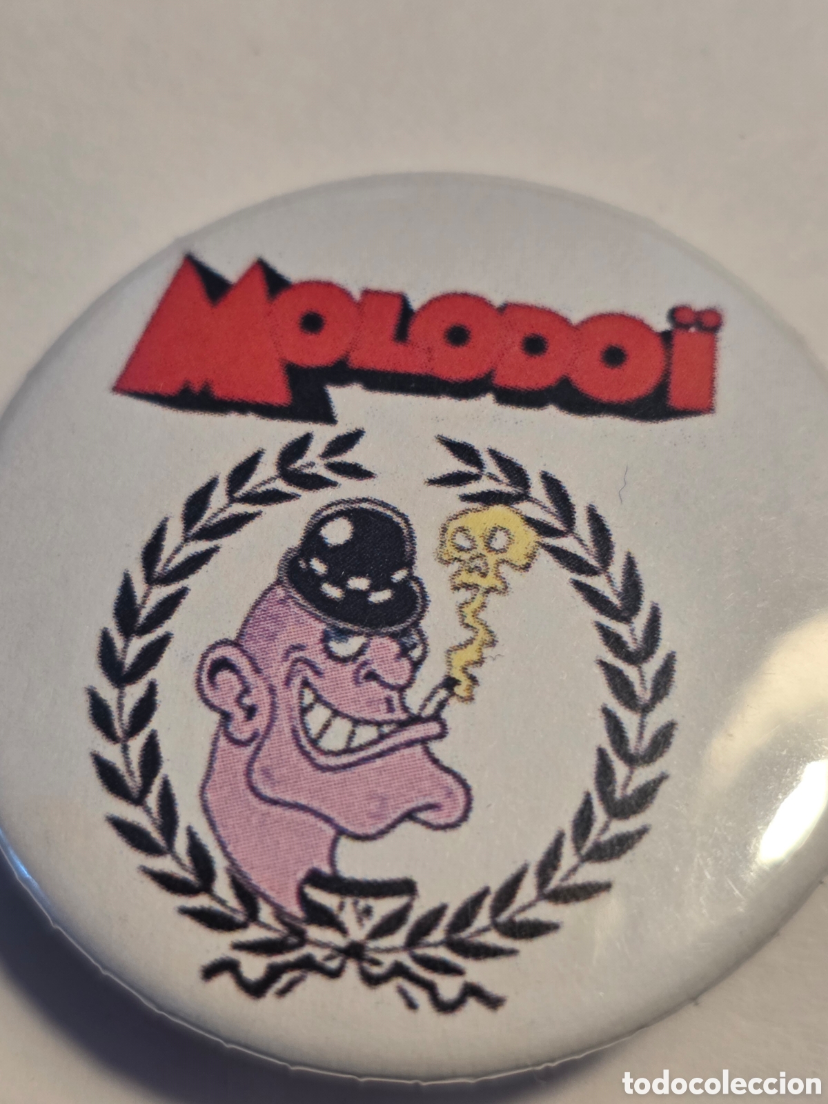 M&uacute;sica de colecci&oacute;n: CHAPA BANDA MOLODOI.. 38mm