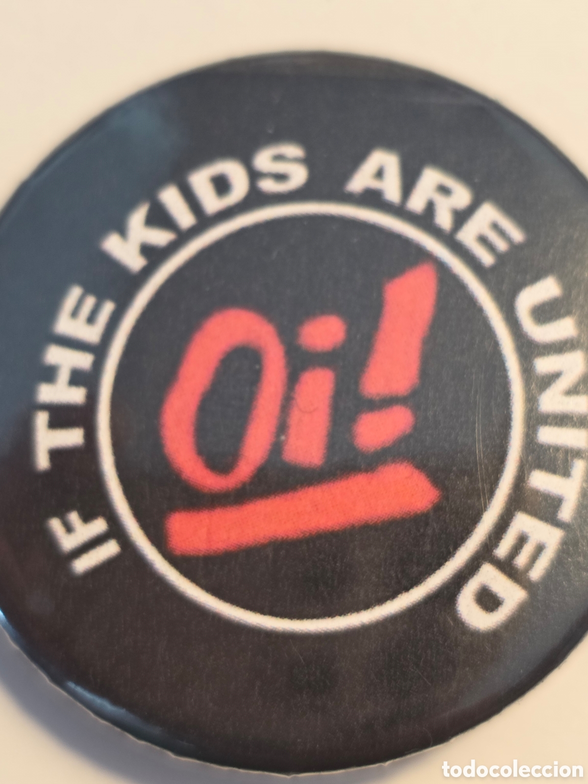 M&uacute;sica de colecci&oacute;n: CHAPA BANDA THE KIDS ARE UNITED..38mm