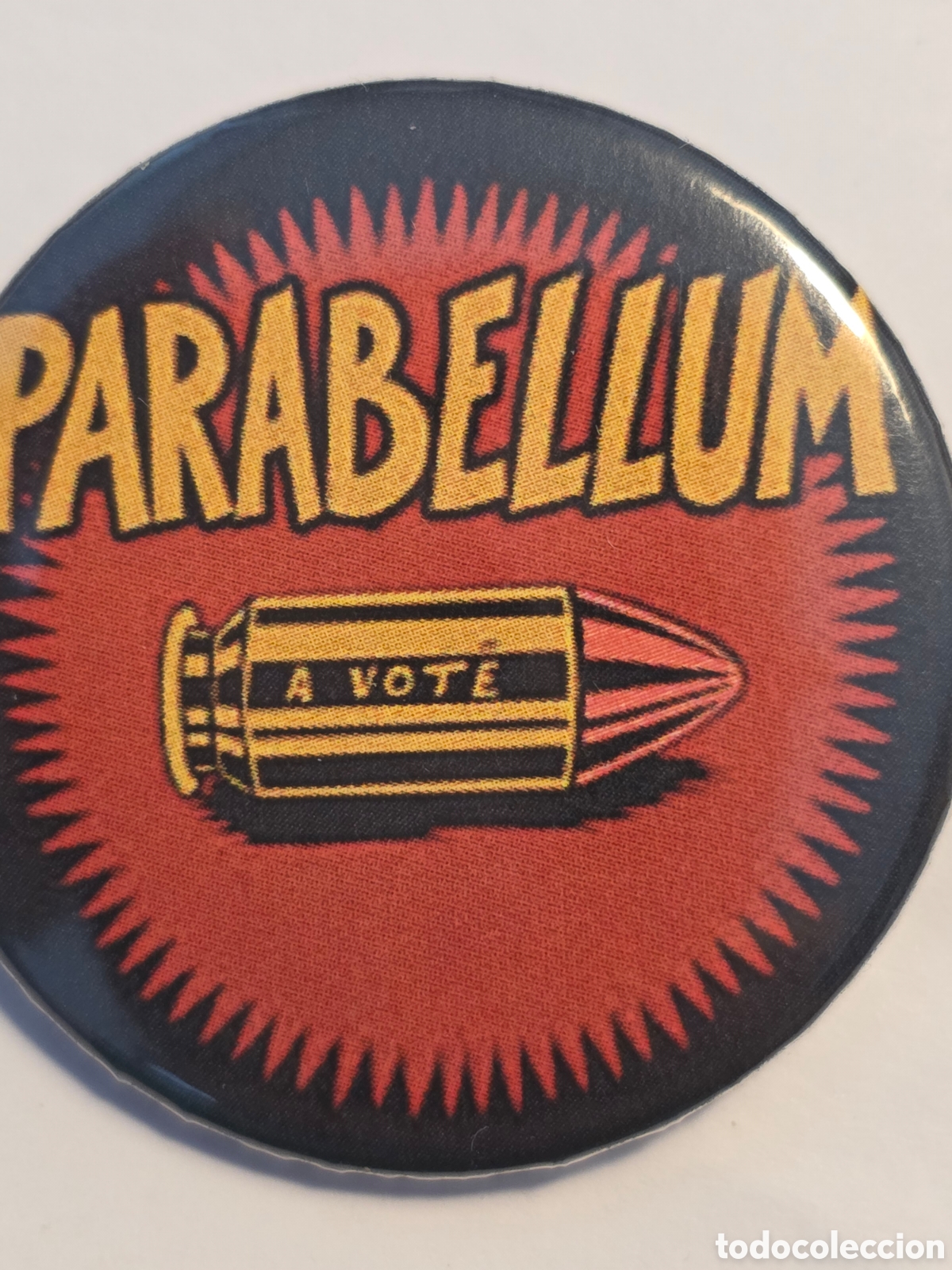 M&uacute;sica de colecci&oacute;n: CHAPA BANDA FRANCESA PARABELLUM 38mm