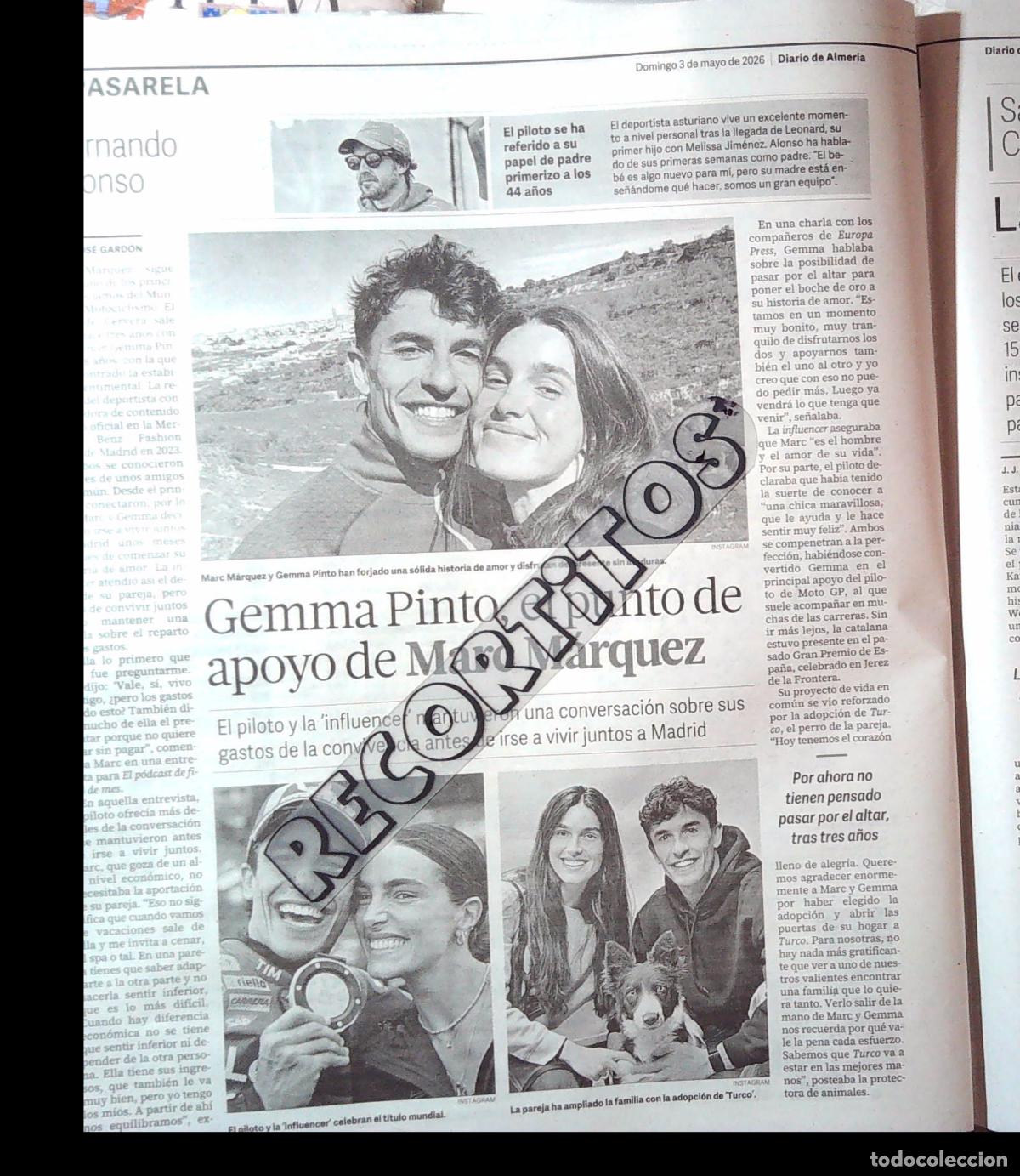 M&uacute;sica de colecci&oacute;n: GEMMA PINTO MARC MARQUEZ