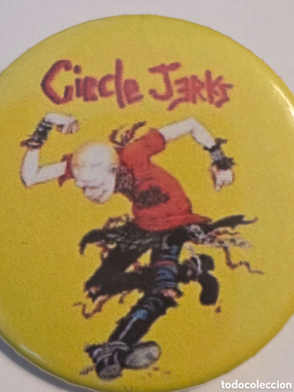 M&uacute;sica de colecci&oacute;n: CHAPA BANDA CIRCLE JERKS 38mm