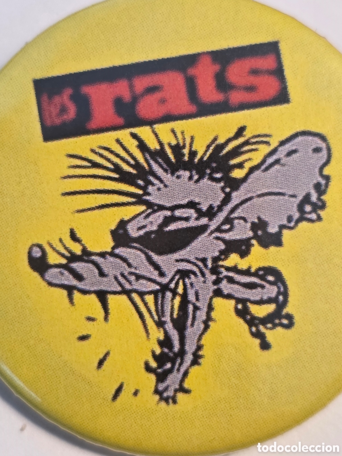 M&uacute;sica de colecci&oacute;n: CHAPA BANDA LES RATS 38mm
