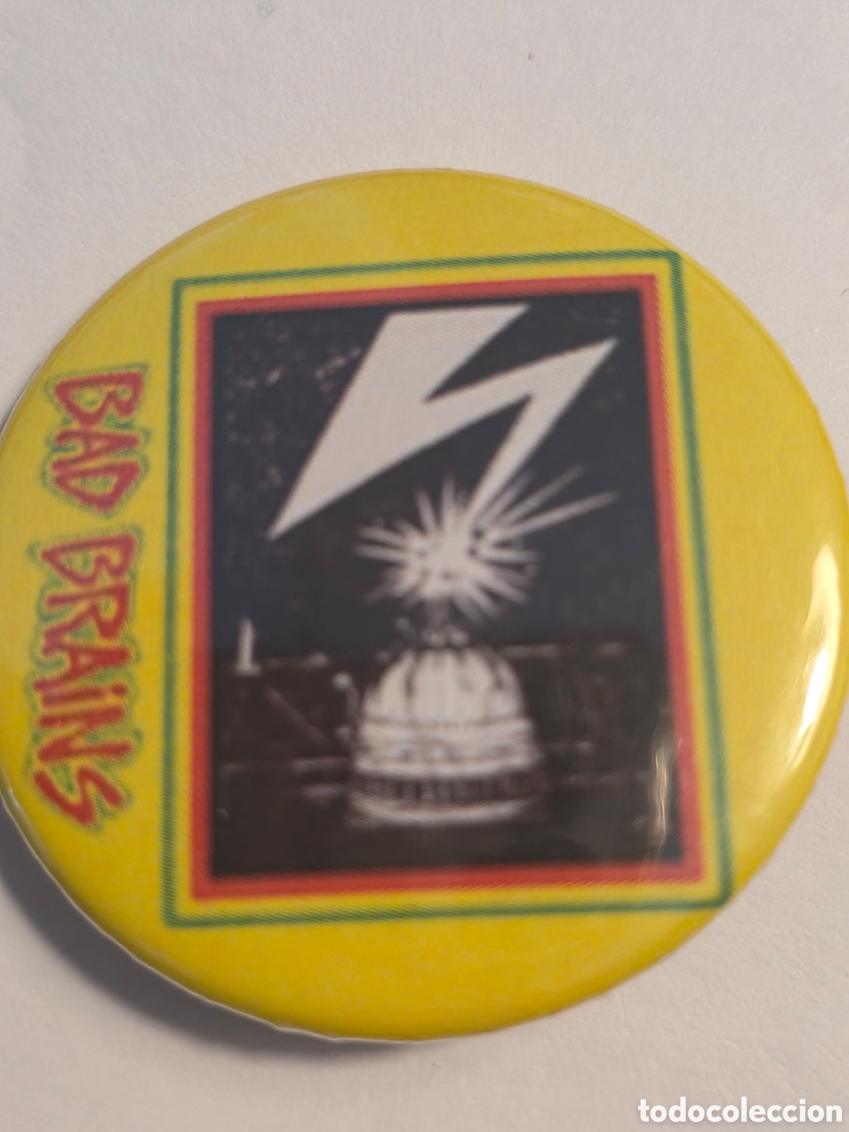 M&uacute;sica de colecci&oacute;n: CHAPA BANDA BAD BRAINS 38mm