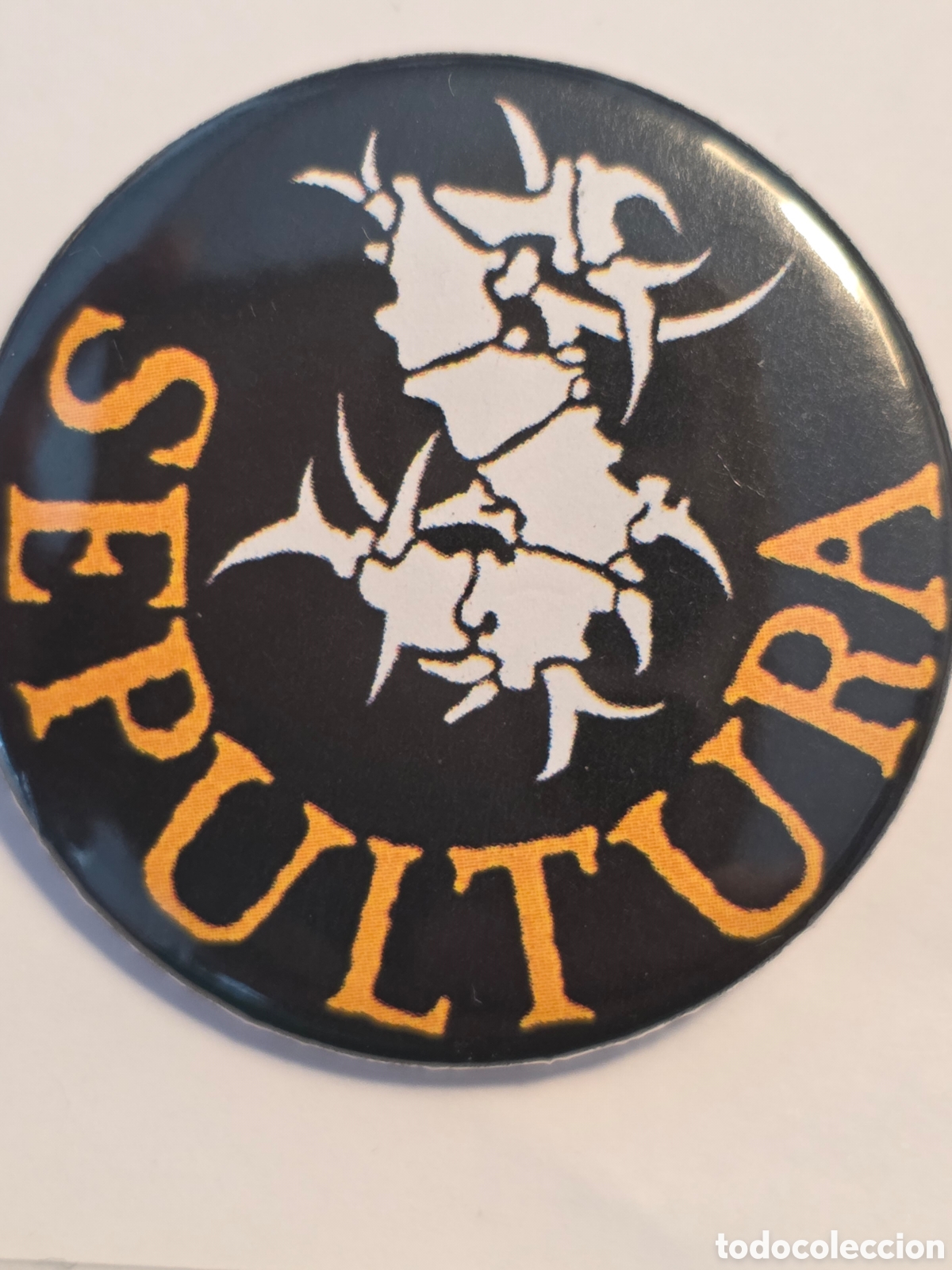 M&uacute;sica de colecci&oacute;n: CHAPA BANDA SEPULTURA 38mm