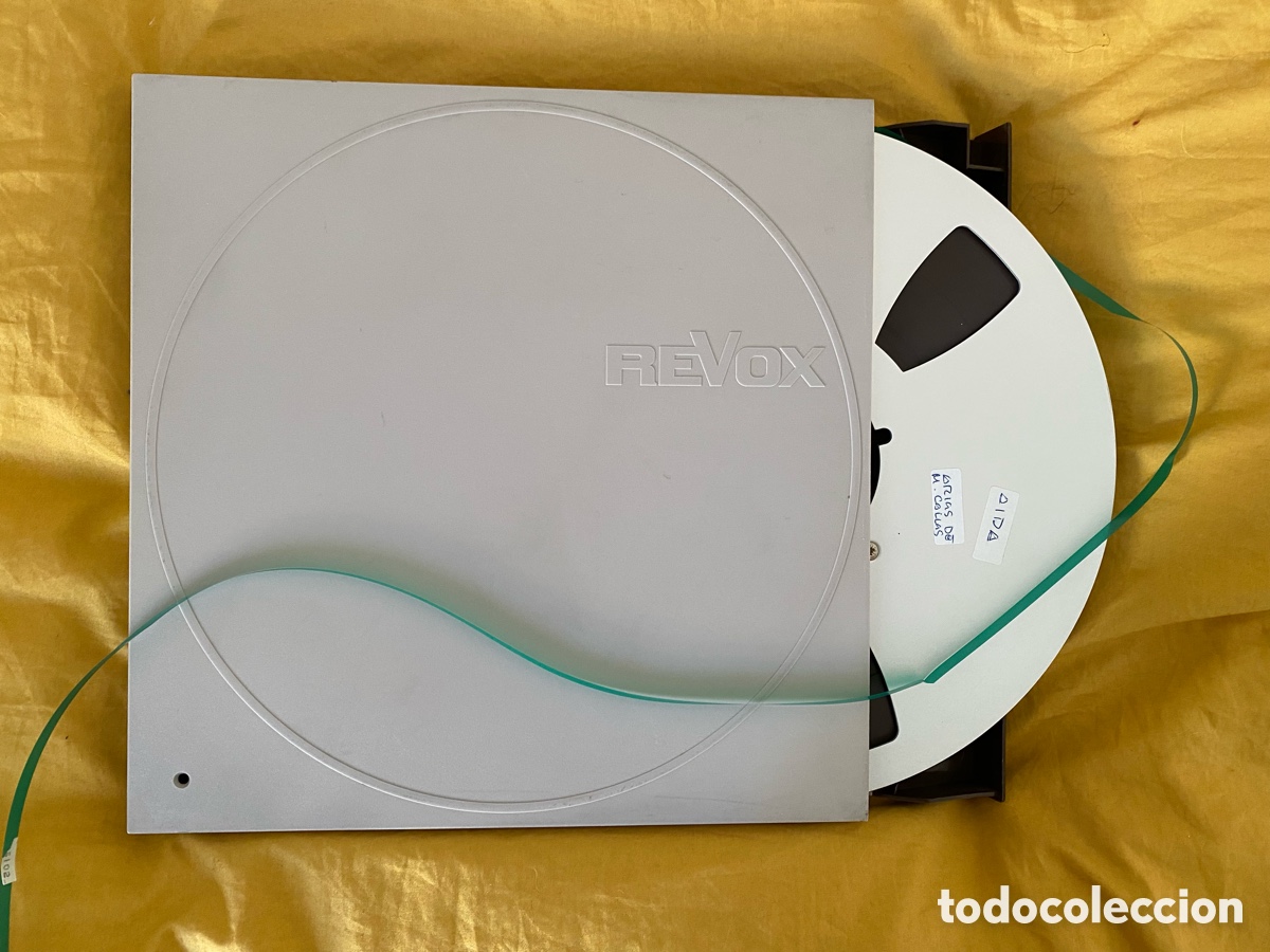 M&uacute;sica de colecci&oacute;n: Bobina de Aluminio REVOX 10 &frac12; Pulgadas - Formato Profesional - Con Caja original