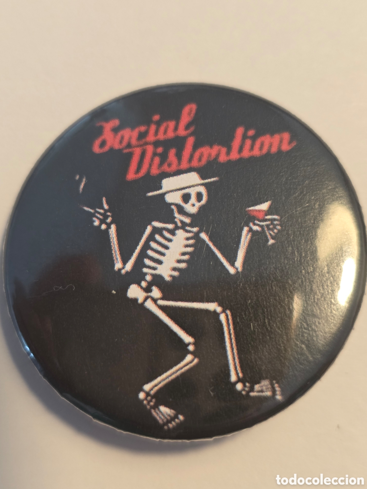 M&uacute;sica de colecci&oacute;n: CHAPA BANDA SOCIAL DISTORTION 38mm