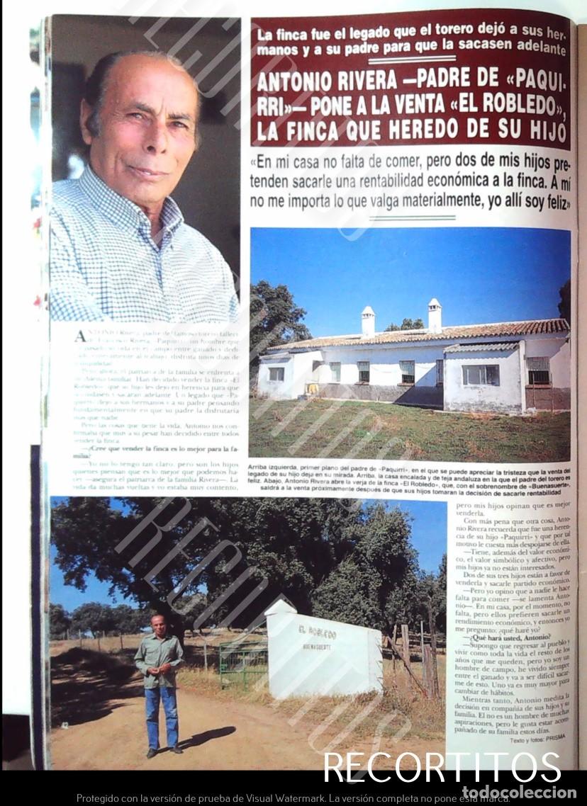 M&uacute;sica de colecci&oacute;n: antonio rivera vende la finca de paquirri el robledo