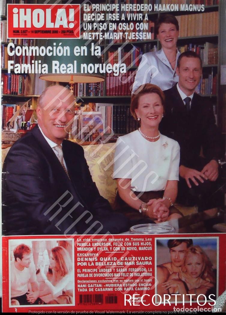 M&uacute;sica de colecci&oacute;n: RECORTE PORTADA SONJA DE NORUEGA SONIA HARALD