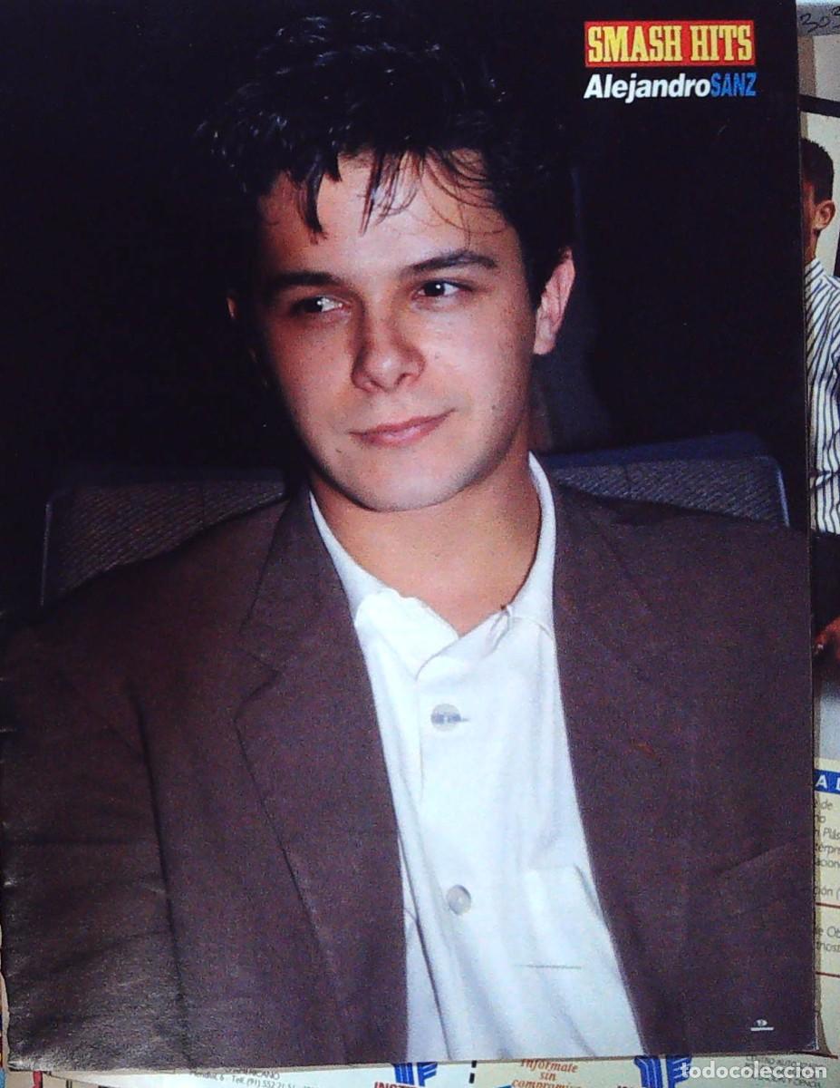 M&uacute;sica de colecci&oacute;n: ALEJANDRO SANZ POSTER PIN UP 1992
