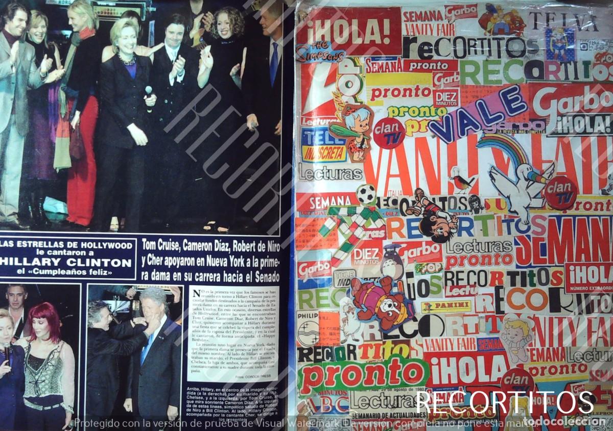 M&uacute;sica de colecci&oacute;n: CHER HILLARY CLINTON TOM CRUISE CAMERON DIAZ ROBERT DE NIRO