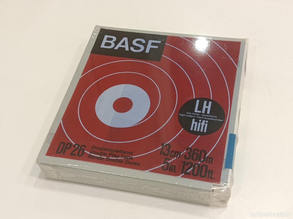 M&uacute;sica de colecci&oacute;n: CINTA MAGNETOFONICA BASF DP26 DP 26 DE DOBLE REPRODUCCION 13 cm / 5 in - NUEVA PRECINTADA